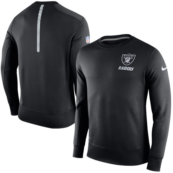 Oakland Raiders black 2025 Nike NFL hoodie